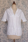 アンティークブラウス5/vêtement ancien/antique  blouse .FR a l'epoque