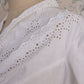 アンティークブラウス5/vêtement ancien/antique  blouse .FR a l'epoque