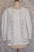アンティークリネンブラウス/vêtement ancien/antique  blouse .FR a l'epoque