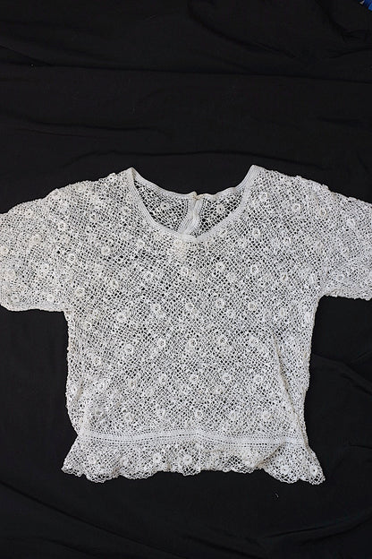 アンティークトップ　少女サイズ/vêtement ancien/antique  top .FR a l'epoque