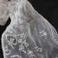 アンティークレース110cm 105cm/dentelle ancienne/antique lace .FR a l'epoque