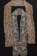 アンティークレースラペット2つ/dentelle ancienne/antique lace .FR a l'epoque