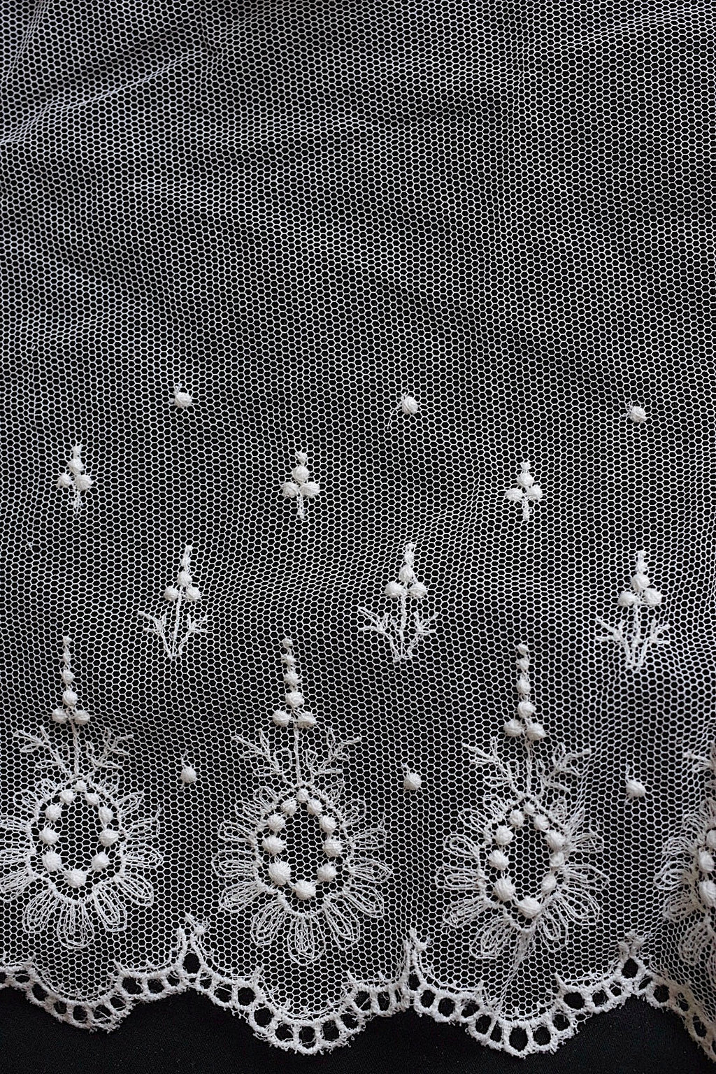 アンティークレース185cm 93cm/dentelle ancienne/antique lace .FR a l'epoque