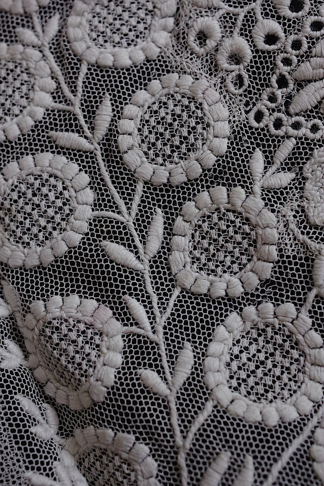 アンティークレース刺繍３種/dentelle ancienne/antique lace .FR a l'epoque