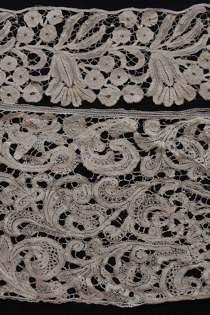 アンティークレースホニトン　ミラネーズ/dentelle ancienne/antique lace .FR a l'epoque