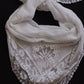 アンティーク刺繍　fichu/dentelle ancienne/antique lace .FR a l'epoque