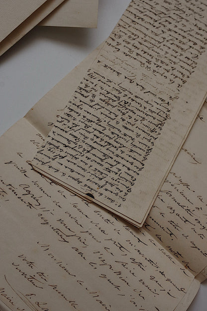 アンティークカリグラフィー/calligraphie ancien/antique .FR a l'epoque