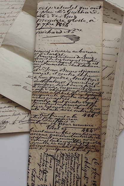 アンティークカリグラフィー/calligraphie ancien/antique .FR a l'epoque