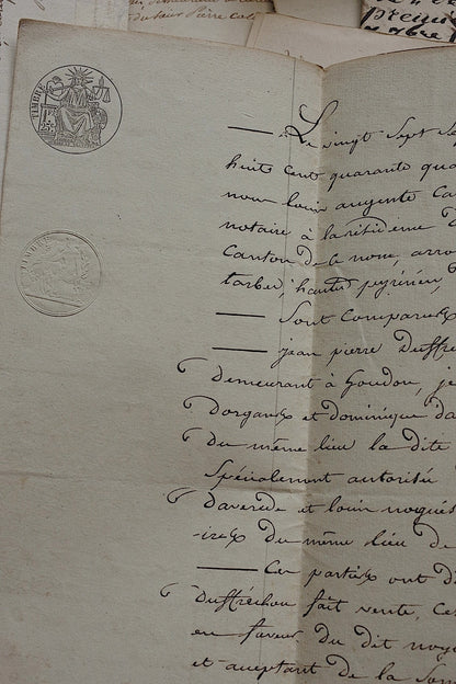 アンティークカリグラフィー/calligraphie ancien/antique .FR a l'epoque