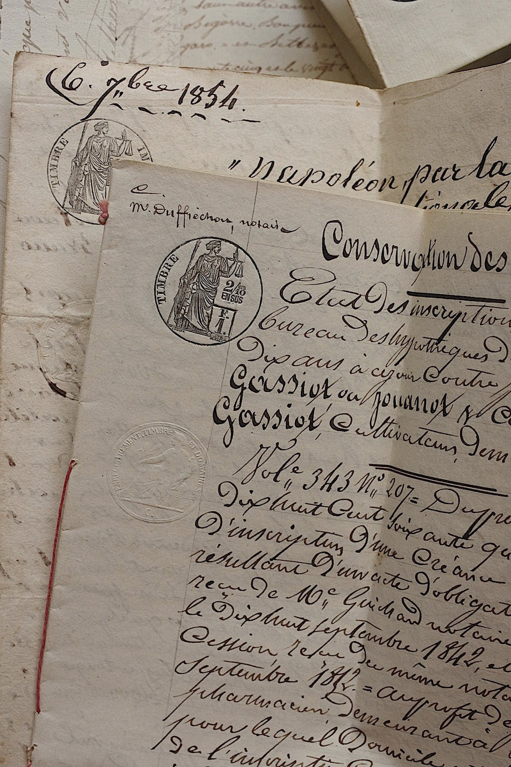 アンティークカリグラフィー/calligraphie ancien/antique .FR a l'epoque
