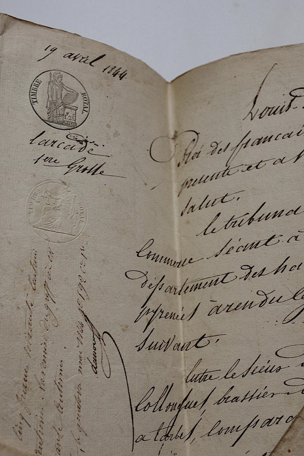 アンティークカリグラフィー/calligraphie ancien/antique .FR a l'epoque