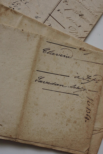 アンティークカリグラフィー/calligraphie ancien/antique .FR a l'epoque