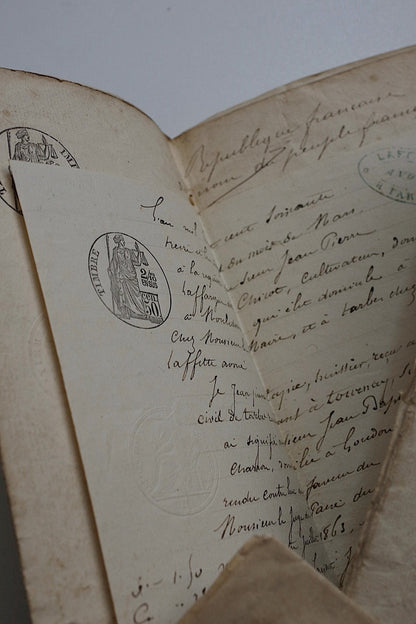 アンティークカリグラフィー/calligraphie ancien/antique .FR a l'epoque