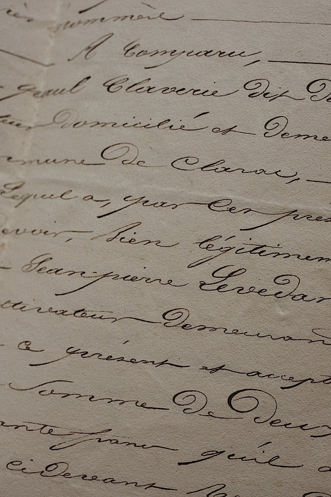 アンティークカリグラフィー/calligraphie ancien/antique .FR a l'epoque