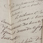 アンティークカリグラフィー/calligraphie ancien/antique .FR a l'epoque