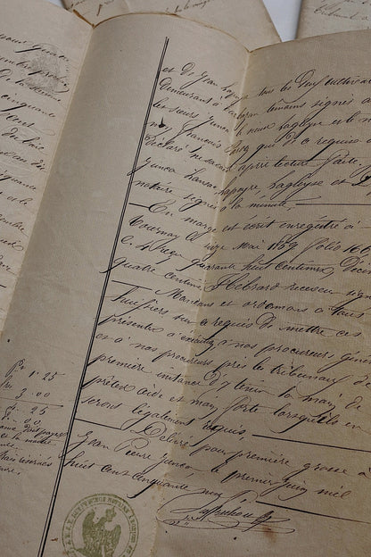 アンティークカリグラフィー/calligraphie ancien/antique .FR a l'epoque