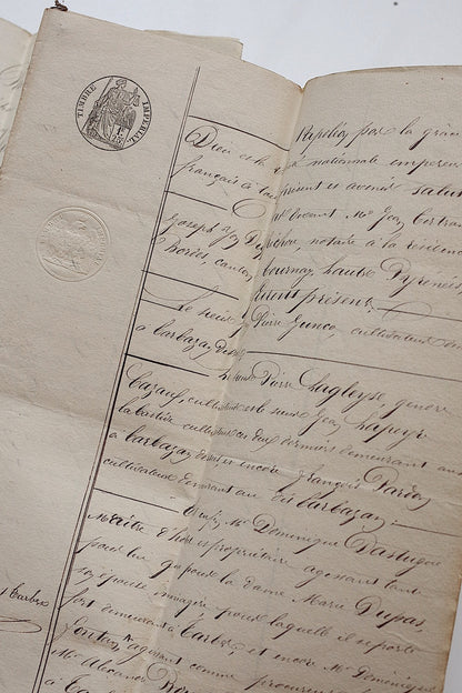 アンティークカリグラフィー/calligraphie ancien/antique .FR a l'epoque