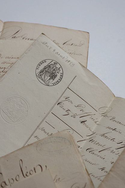 アンティークカリグラフィー/calligraphie ancien/antique .FR a l'epoque