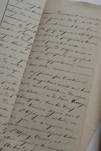 アンティークカリグラフィー/calligraphie ancien/antique .FR a l'epoque