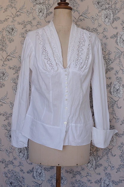 アンティークブラウス/blouse ancien/antique blouse .FR a l'epoque