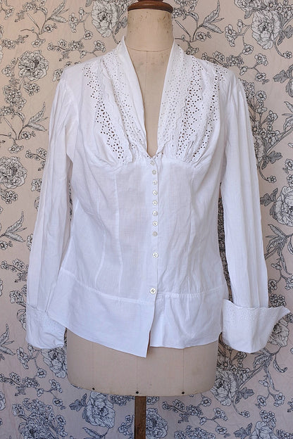 アンティークブラウス/blouse ancien/antique blouse .FR a l'epoque