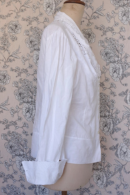 アンティークブラウス/blouse ancien/antique blouse .FR a l'epoque