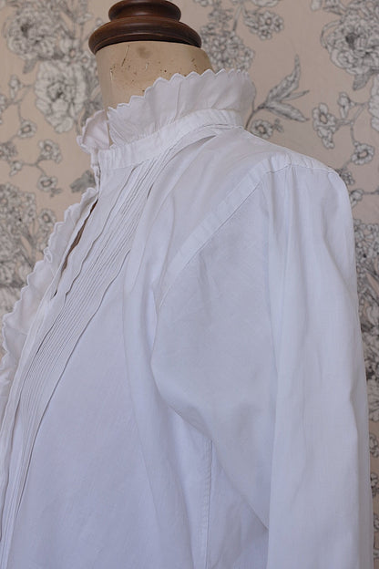 アンティークコットンワンピース/robe ancienne/antique cotton dress .FR a l'epoque