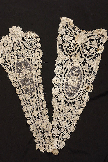 アンティークレースモチーフ/dentelle ancienne/antique lace .FR a l'epoque