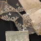 アンティークレースアプリカッションアングレテール/dentelle ancienne/antique lace .FR a l'epoque