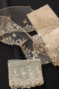 アンティークレースアプリカッションアングレテール/dentelle ancienne/antique lace .FR a l'epoque