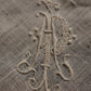 アンティークレースハンカチlot/dentelle ancienne/antique lace .FR a l'epoque