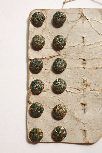 アンティークボタン3/bouton ancien/antique button .FR a l'epoque