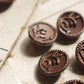 アンティークボタン4/bouton ancien/antique button .FR a l'epoque