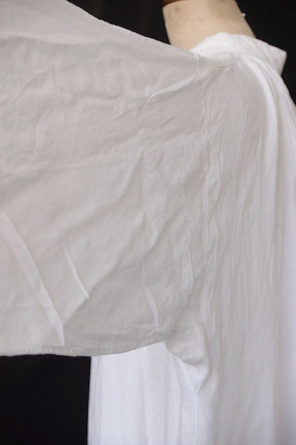 アンティーク教会チュニック1/aube antique/church tunic .FR a l'epoque