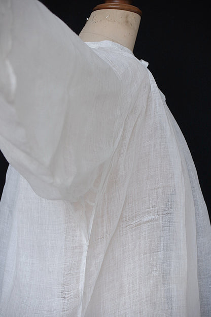 アンティーク教会チュニック3/aube antique/church tunic .FR a l'epoque