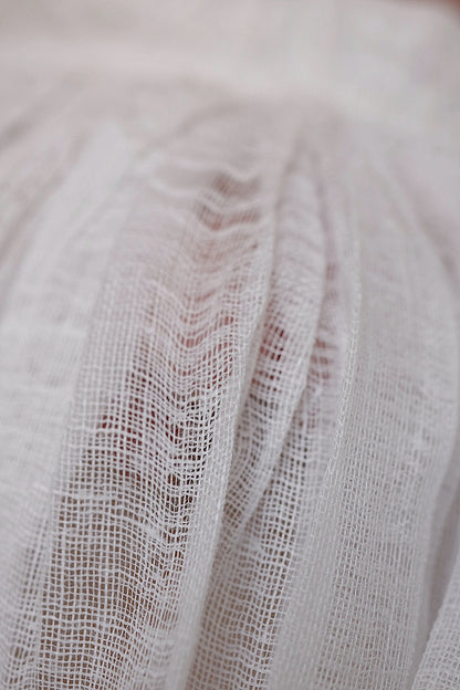 アンティーク教会チュニック3/aube antique/church tunic .FR a l'epoque