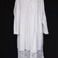 アンティーク教会チュニック4/aube antique/church tunic .FR a l'epoque