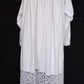 アンティーク教会チュニック4/aube antique/church tunic .FR a l'epoque
