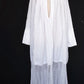 アンティーク教会チュニック5/aube antique/church tunic .FR a l'epoque