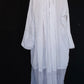 アンティーク教会チュニック5/aube antique/church tunic .FR a l'epoque