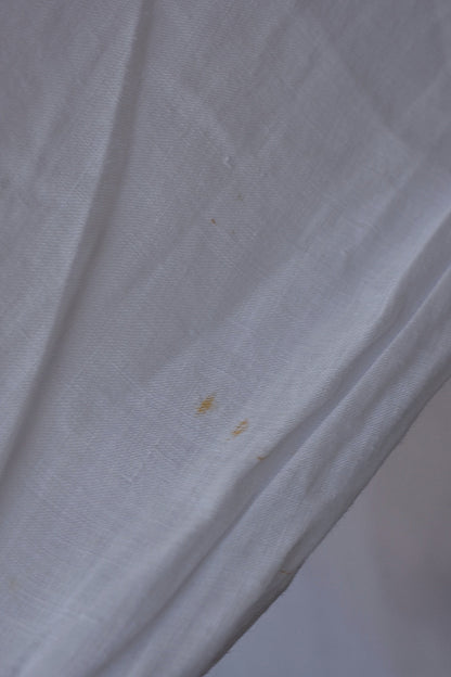 アンティーク教会チュニック5/aube antique/church tunic .FR a l'epoque