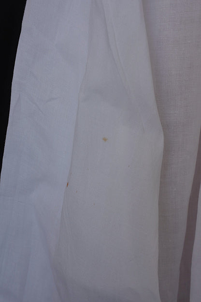 アンティーク教会チュニック5/aube antique/church tunic .FR a l'epoque