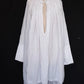 アンティーク教会チュニック5/aube antique/church tunic .FR a l'epoque
