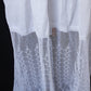 アンティーク教会チュニック5/aube antique/church tunic .FR a l'epoque