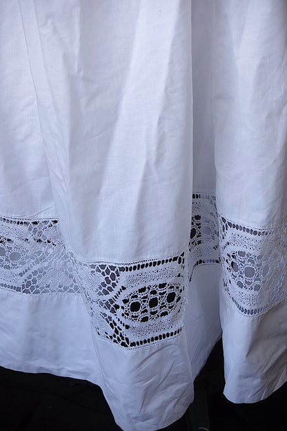 ヴィンテージ教会チュニック6/aube vintage/church tunic .FR a l'epoque