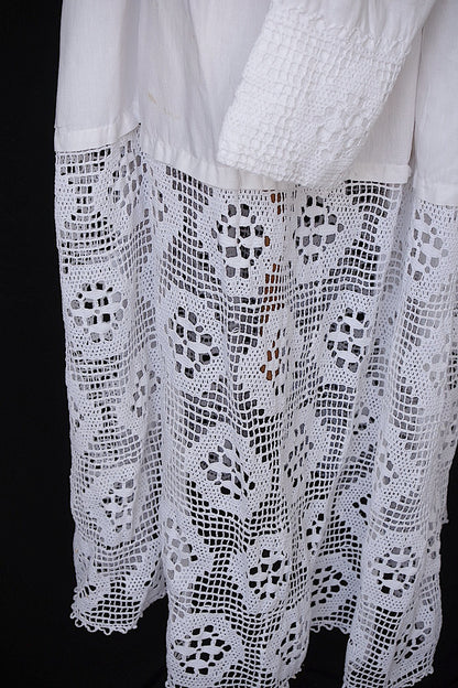 ヴィンテージ教会チュニック7/aube vintage/church tunic .FR a l'epoque