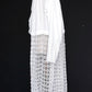 アンティーク教会チュニック7/aube antique/church tunic .FR a l'epoque