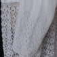 アンティーク教会チュニック7/aube antique/church tunic .FR a l'epoque