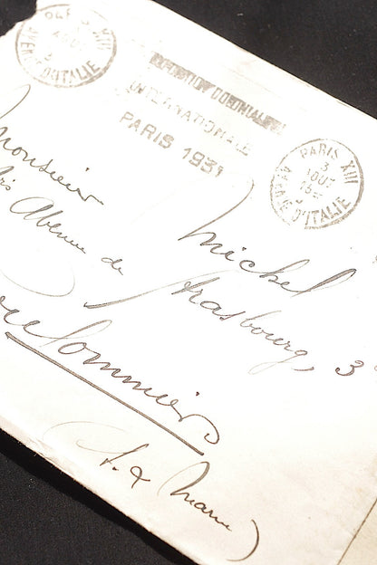 アンティーク手紙/lettre ancienne .FR a l'epoque