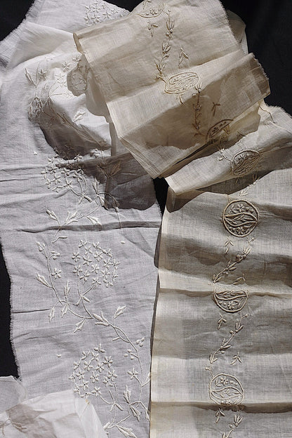 アンティークレース刺繍/dentelle ancienne/antique lace .FR a l'epoque